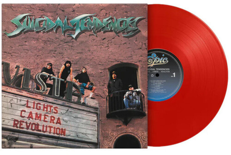 Suicidal Tendencies - Lights Camera Revolution LP (180g red vinyl Import)