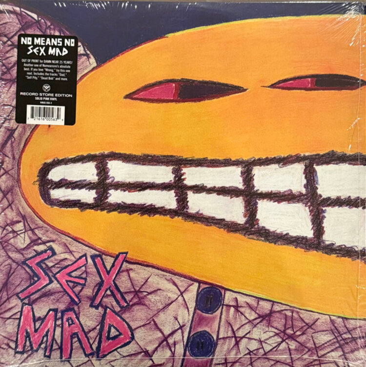 Alternative Tentacles Nomeansno - Sex Mad LP (pink vinyl)