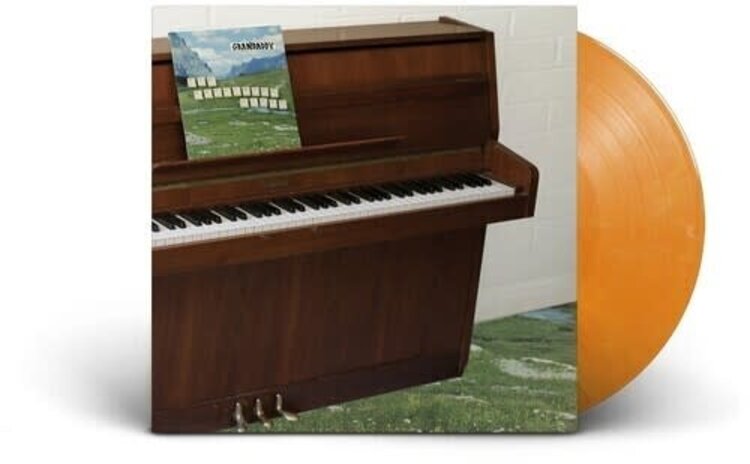 Grandaddy - The Sophtware Slump ..... on a wooden piano LP (yellow vinyl)