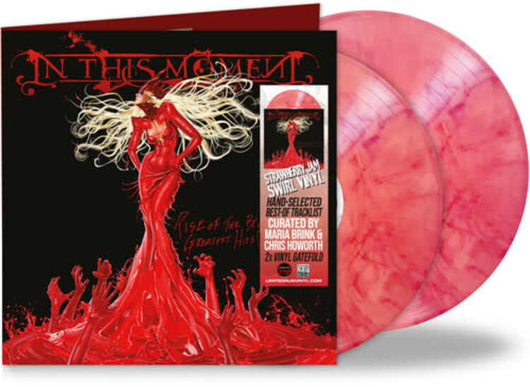Brutal Planet In This Moment - Rise Of The Blood Legion: Greatest Hits (Chapter 1) 2LP (strawberry swirl vinyl)