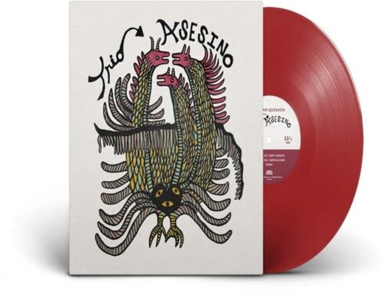 Quesada, Adrian - Trio Asesino LP (red vinyl)