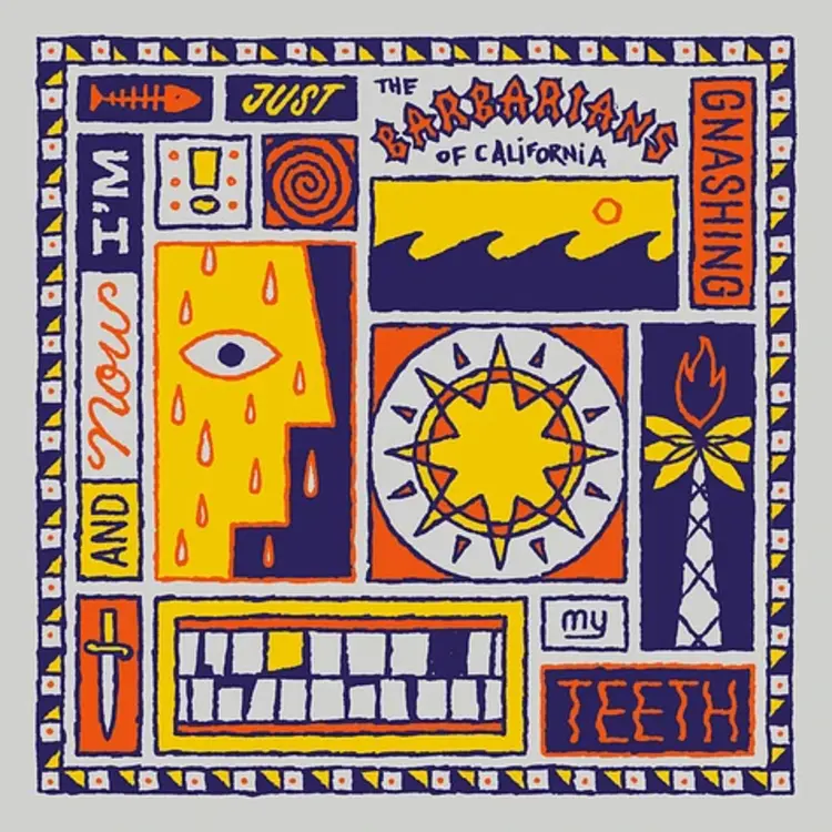 Many Hats Dist Barbarians of California - And Now I'm Just Gnashing My Teeth LP (pink vinyl)