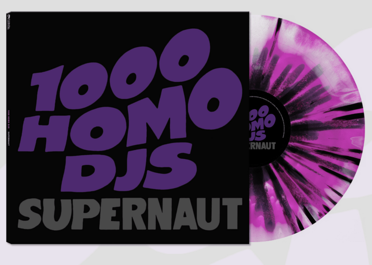 1000 Homo DJs - Supernaut LP (color vinyl)