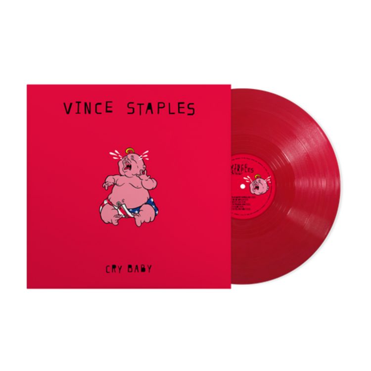 Pre-Order - Staples, Vince - Cry Baby LP (apple red vinyl)
