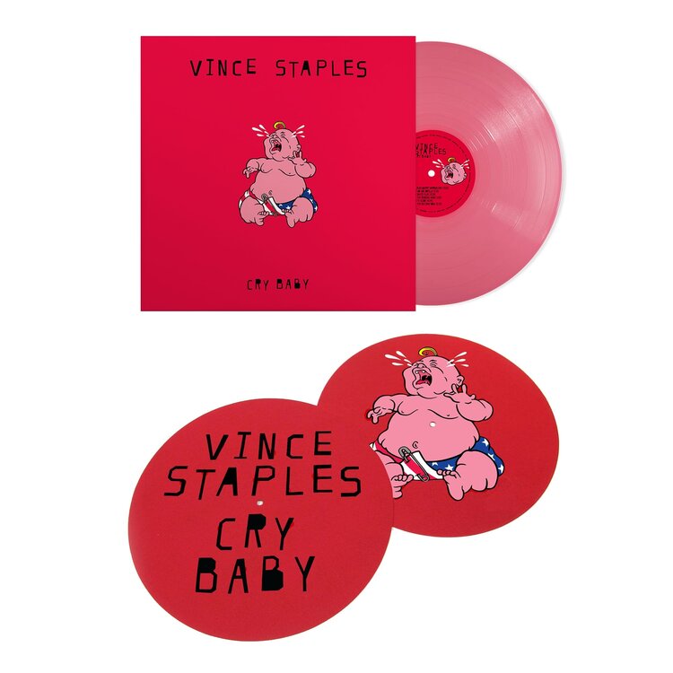 Pre-Order - Staples, Vince - Cry Baby LP (baby pink vinyl)