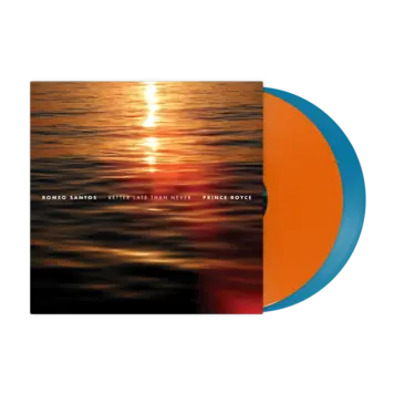Santos, Romeo & Prince Royce - Better Late Than Never 2LP (tangerine & aqua vinyl, gatefold)