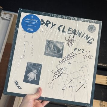 4AD Dry Cleaning - Boundary Road Snacks & Drinks + Sweet Princess LP (blue vinyl) [*SIGNED*]