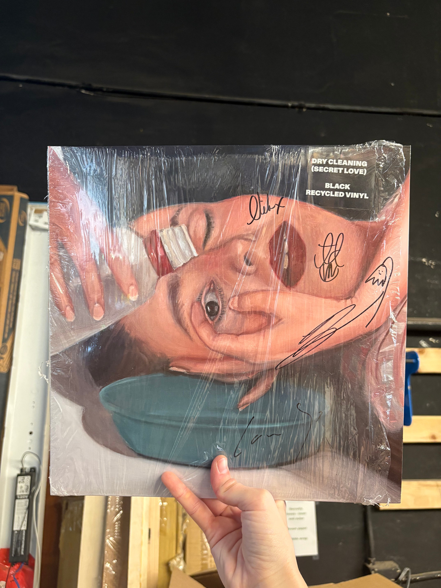 Dry Cleaning - Secret Love LP [*SIGNED*] - Wax Trax Records