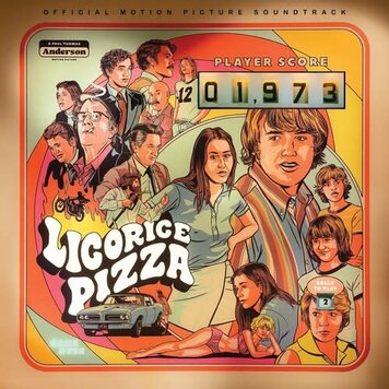 Licorice Pizza Soundtrack (2021) 2LP (red vinyl)