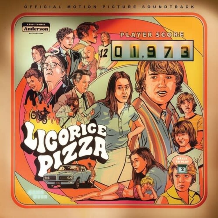 Licorice Pizza Soundtrack (2021) 2LP (red vinyl)