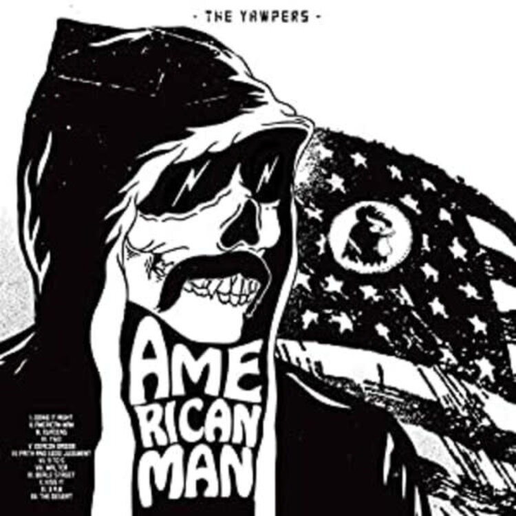 Yawpers, The - American Man LP (red vinyl, poster)