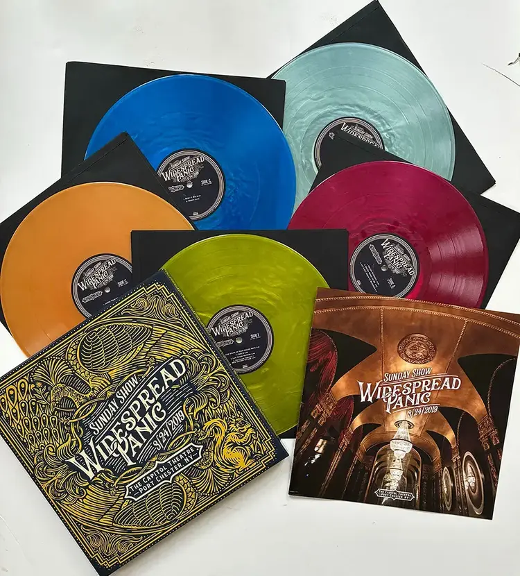 Widespread Records Widespread Panic - Sunday Show 5LP (color vinyl) Box Set