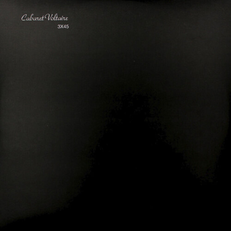 Mute Cabaret Voltaire - 3X45 3LP (triple black vinyl)
