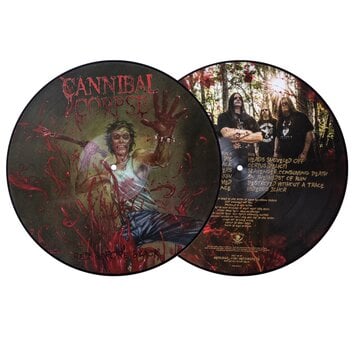 Back On Black Cannibal Corpse - Red Before Black LP (picture disc)