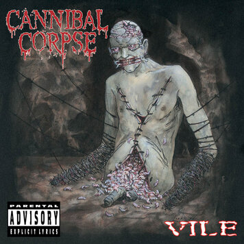 Metal Blade Cannibal Corpse - Vile LP (gray, red vinyl)