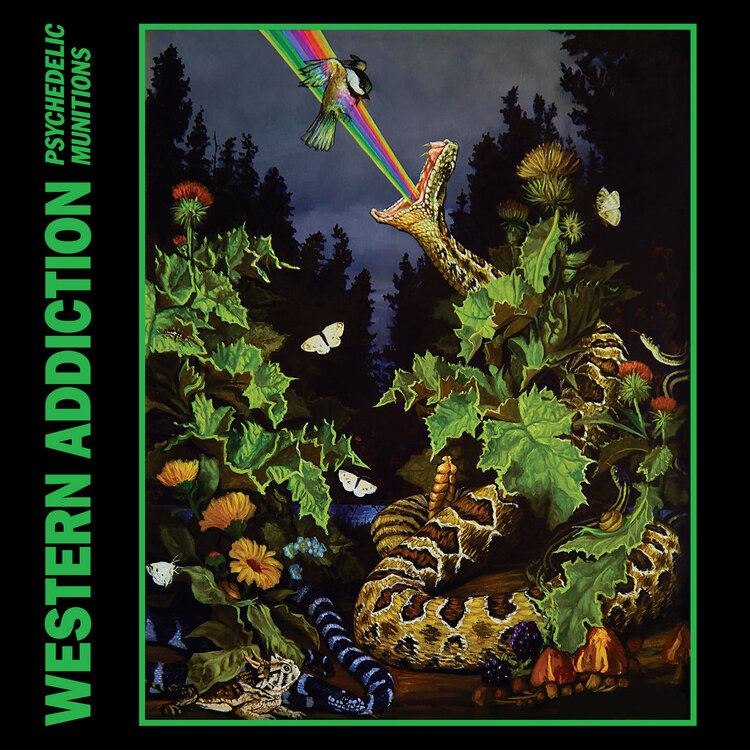 Fat Wreck Western Addiction - Psychedelic Munitions LP (green vinyl)