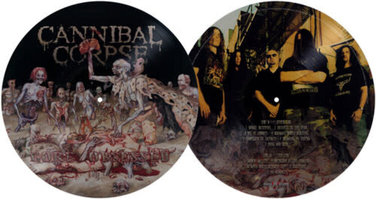 Back On Black Cannibal Corpse - Gore Obsessed LP (picture disc)