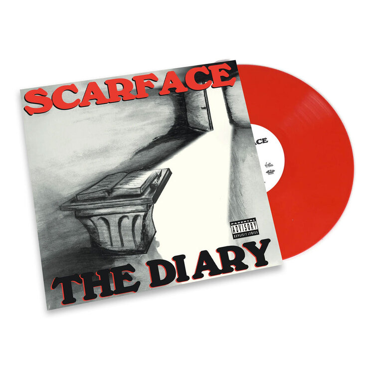 Rap-A-Lot Pre-Order - Scarface - Diary 2LP (opaque red vinyl)