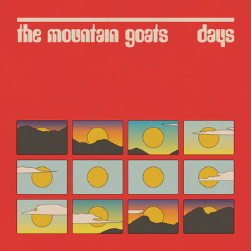 Pre-Order - Mountain Goats - Days LP (rose-tipped fingers pink vinyl)