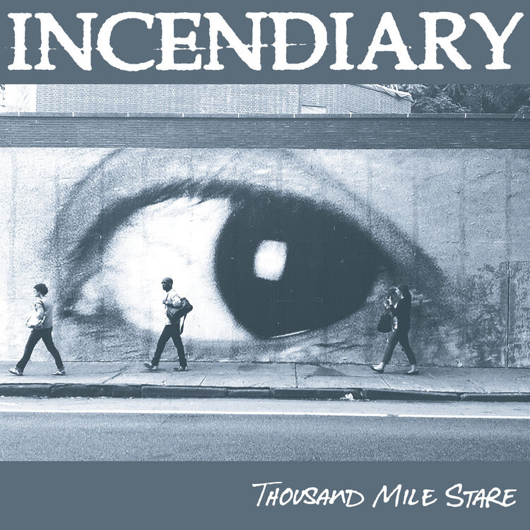 Closed Casket Activities Incendiary - Thousand Mile Stare LP (sky blue & white spinner vinyl)