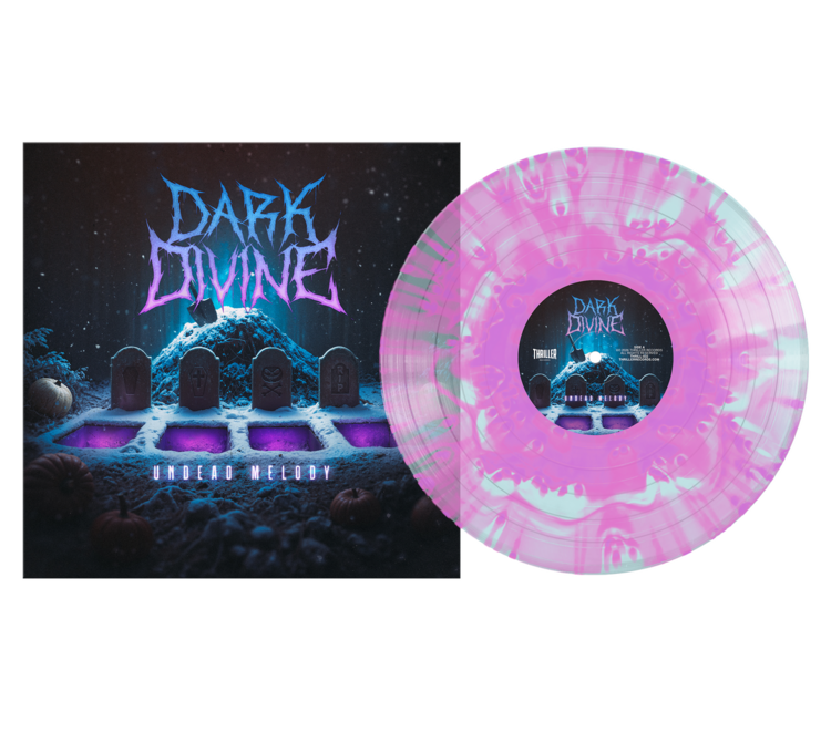 Thriller Records Dark Divine - Undead Melody LP (purple/black/blue splatter)