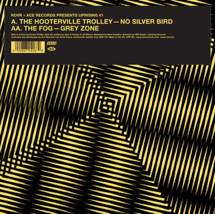 NEW RELEASE 05-29-26 Hooterville Trolley / the Fog - No Silver Bird / Grey Zone 7"
