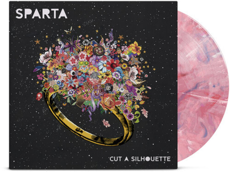 Sparta - Cut a Silhouette LP (pink/blue/white/poppy marble vinyl)