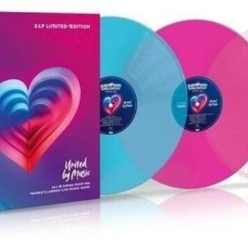 Various - Eurovision Song Contest Vienna 2026 3LP (blue, pink & white vinyl)