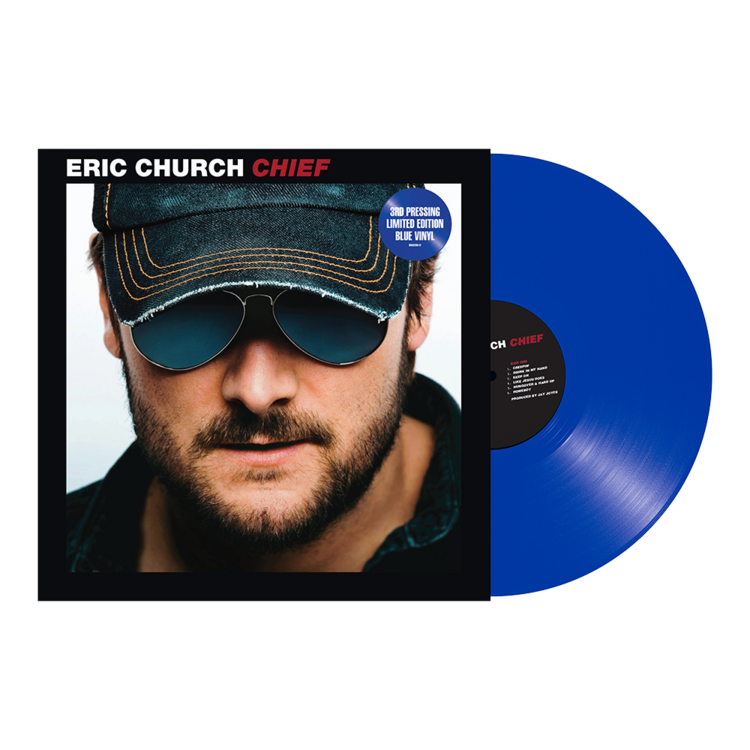 EMI Church, Eric - Chief LP (blue vinyl)