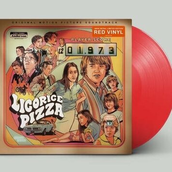 Licorice Pizza Soundtrack (2021) 2LP (indie excl, red vinyl)