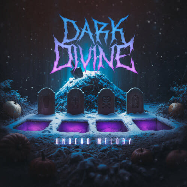 Thriller Records Dark Divine - Undead Melody LP (purple/black/blue splatter)