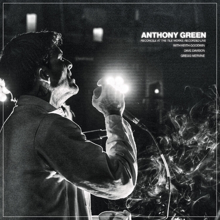 Born Losers Records Green, Anthony - Reconcile At The Tile Works, Recorded Live 2LP (ultra clear and black galaxy vinyl)