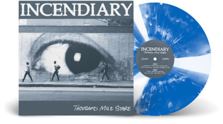 Closed Casket Activities Incendiary - Thousand Mile Stare LP (sky blue & white spinner vinyl)