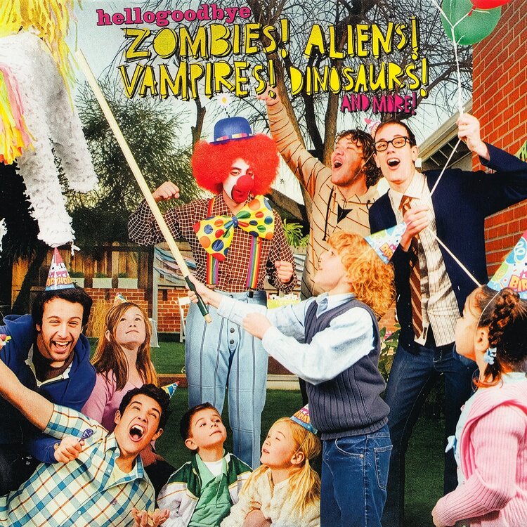 Drive-Thru Records Hellogoodbye - Zombies! Aliens! Vampires! Dinosaurs! (B-Sides) LP
