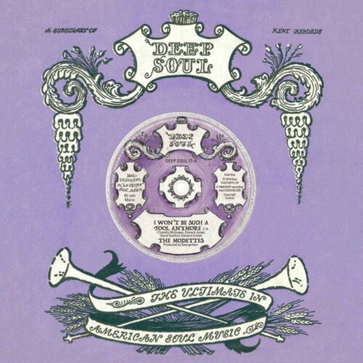 Kent Modettes / Shaladons - I Won't Be Such a Fool Anymore / Showdown 7"