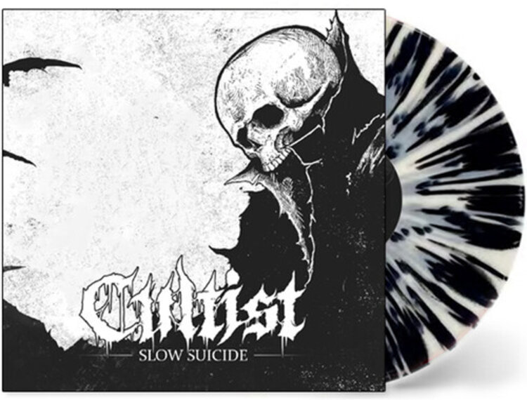 NEW RELEASE 06-05-26 Cultist - Slow Suicide LP (white/black splatter vinyl)