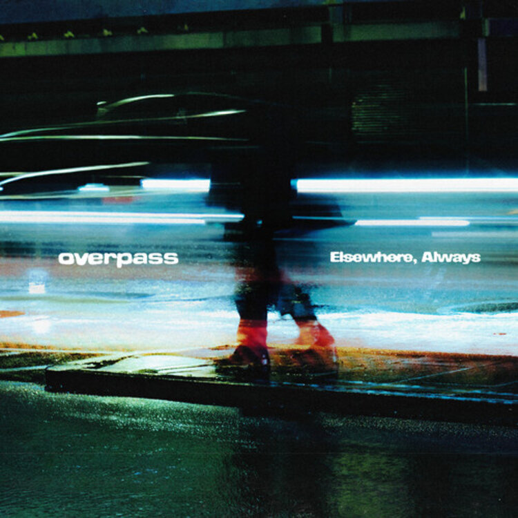 Overpass - Elsewhere, Always LP (clear blue vinyl)