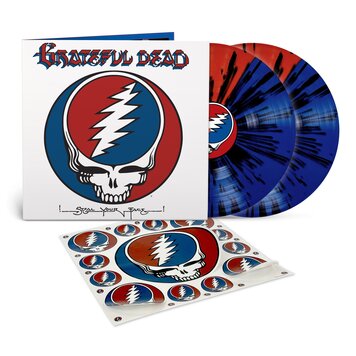 Pre-Order - Grateful Dead - Steal Your Face 2LP (grateful red and stealie blue vinyl)