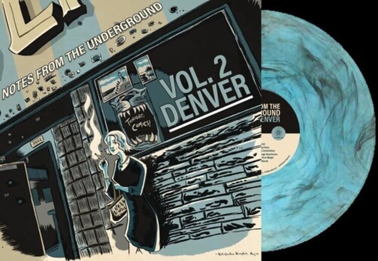 Pre-Order - Various - Notes From the Underground Vol. 2 Denver LP (blue vinyl)