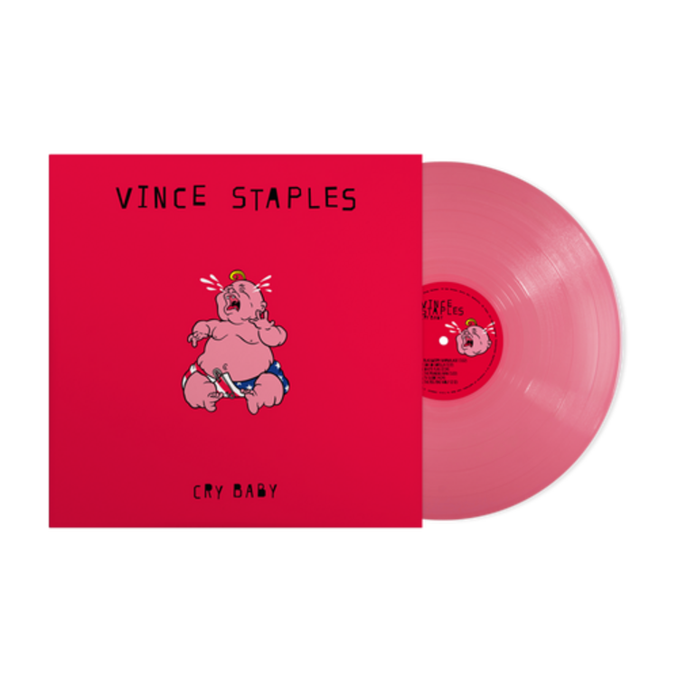 Staples, Vince - Cry Baby LP (baby pink vinyl, bonus track)