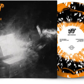 Closed Casket Activities Spy - Seen Enough 12" (orange/black/white splatter vinyl)