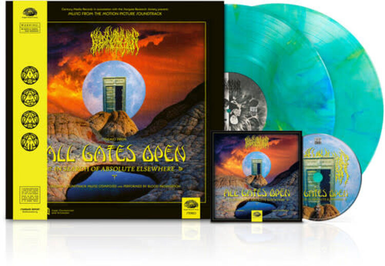 Century Media Blood Incantation - All Gates Open (Original Motion Picture Soundtrack) 2LP+blu-ray (algae colored vinyl)