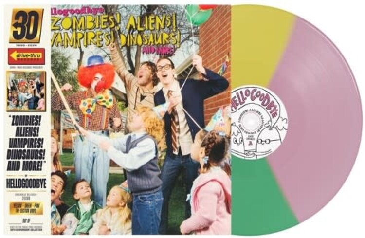 Drive-Thru Records Hellogoodbye - Zombies! Aliens! Vampires! Dinosaurs! (B-Sides) LP