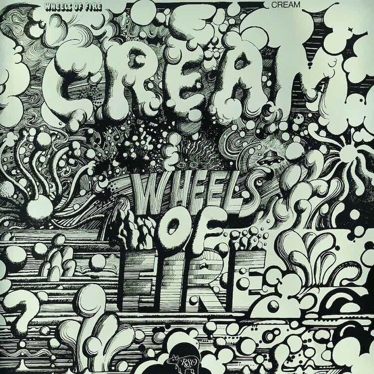 Polydor Cream - Wheels of Fire: In the Studio 3LP (180g black vinyl)