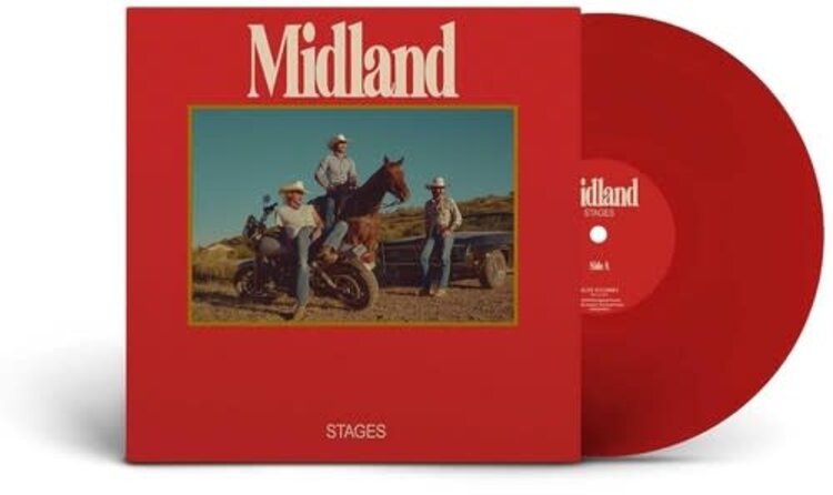 Midland - Stages LP (transparent red vinyl)