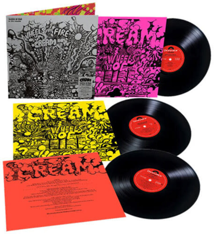 Polydor Cream - Wheels of Fire: In the Studio 3LP (180g black vinyl)