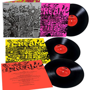 Polydor Cream - Wheels of Fire: In the Studio 3LP (180g black vinyl)