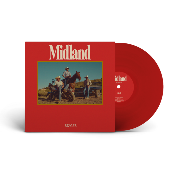 Midland - Stages LP (transparent red vinyl)