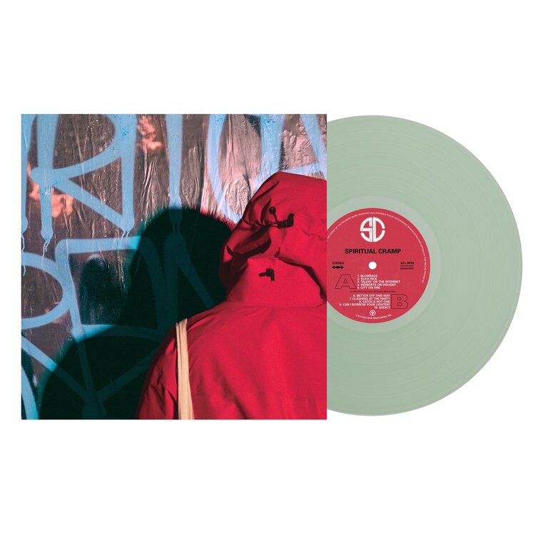 Blue Grape Music Spiritual Cramp - (self-titled) LP (coke bottle clear vinyl)