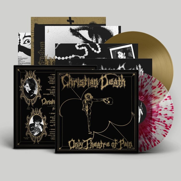 Futurismo Christian Death - Only Theatre of Pain 2LP (blood sanctum vinyl)